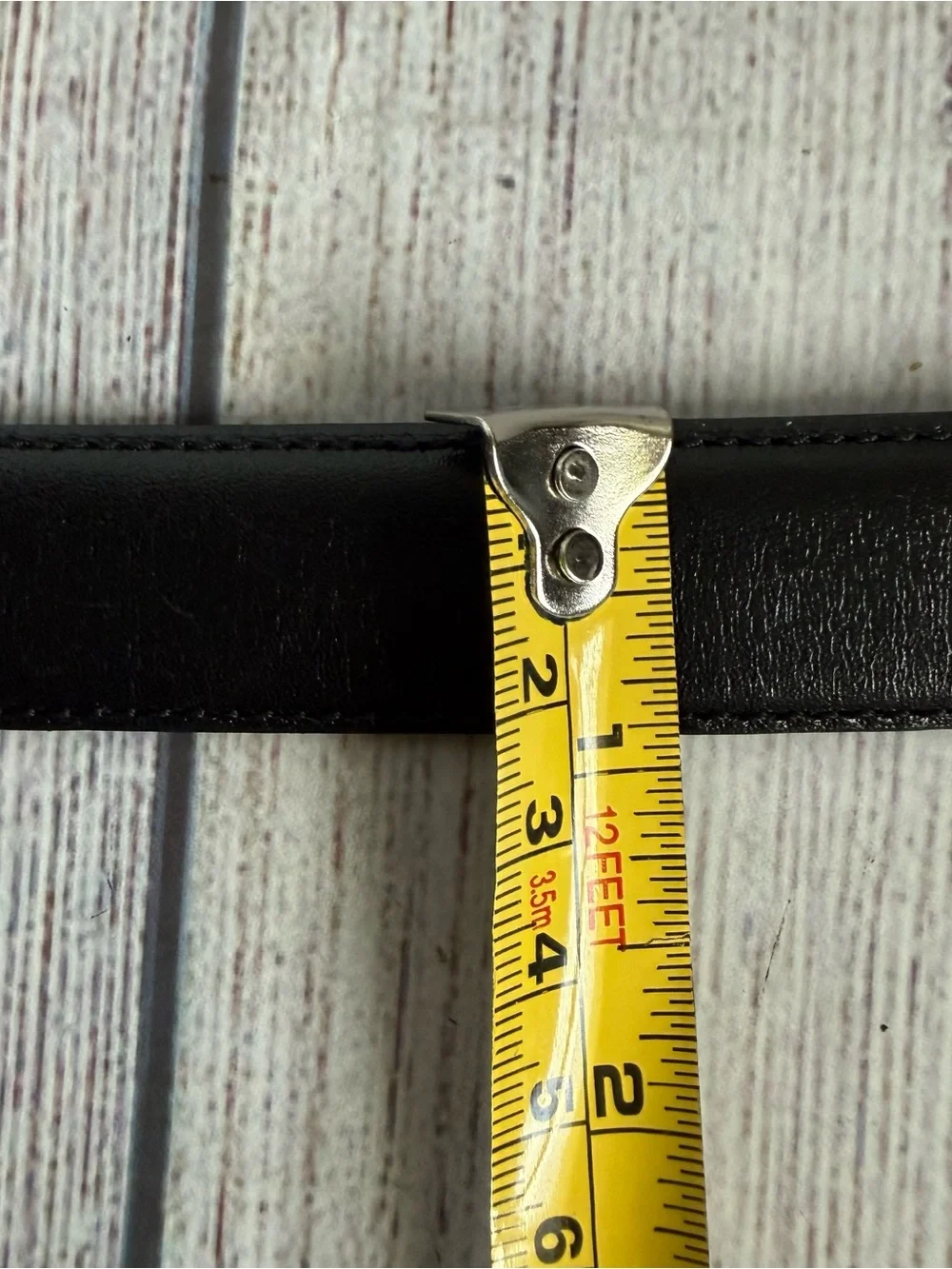 RALPH LAUREN Black Equestrian Belt Small